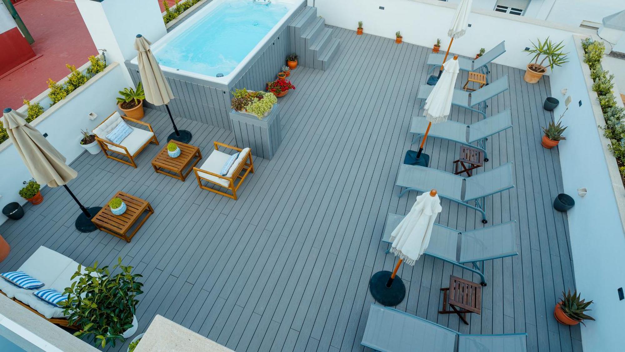 Aparthotel Luz De Gades - Suites Spa Gym - Adults Only Cadiz Bagian luar foto